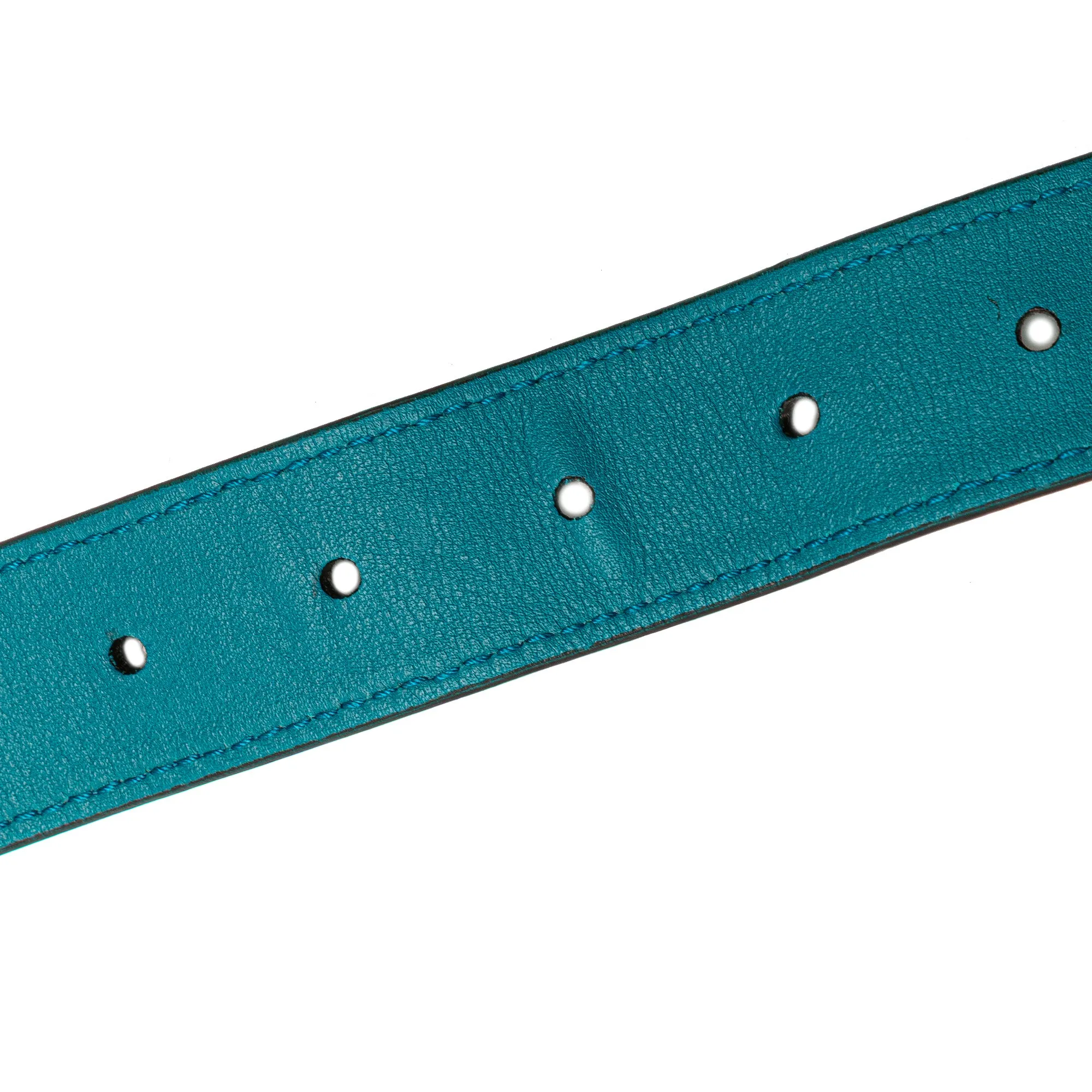 Blue Gucci GG Marmont Velvet Matelasse Belt Bag