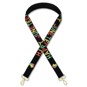 boderier Juneteenth Purse Strap Replacement Crossbody Strap Beaded 1865 Shoulder Straps June 19th Black African History Gifts