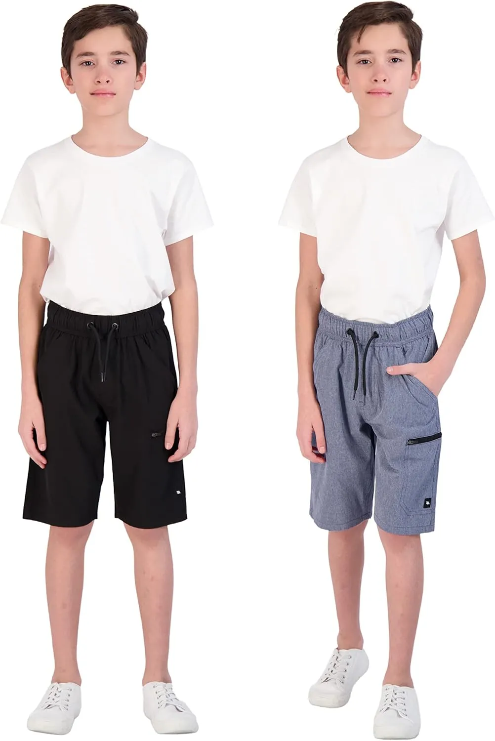 Boys Shorts for Kids | 2 Pack Active Shorts for Boys