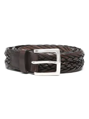 Braided Leather Belt