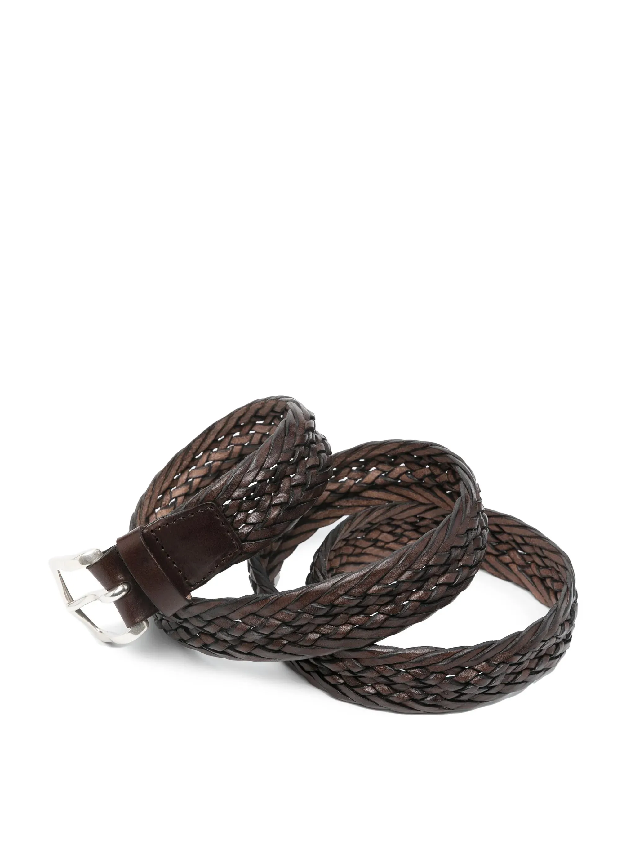 Braided Leather Belt