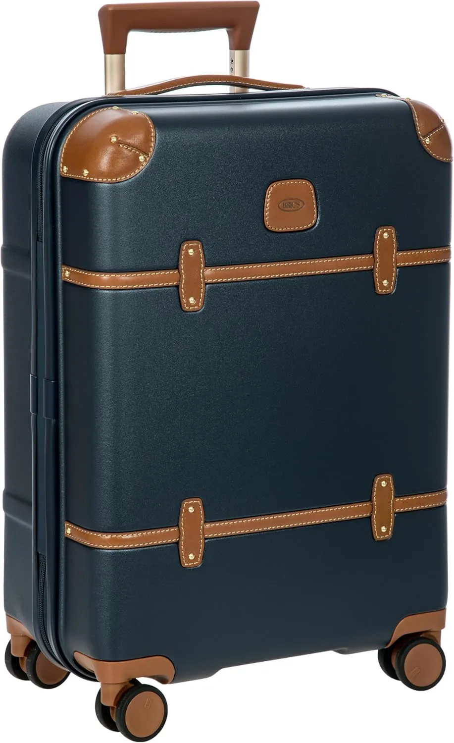Bric's Bellagio Spinner Trunk - 21"- Luxury Bags for Women and Men - TSA Approved Luggage - Blue