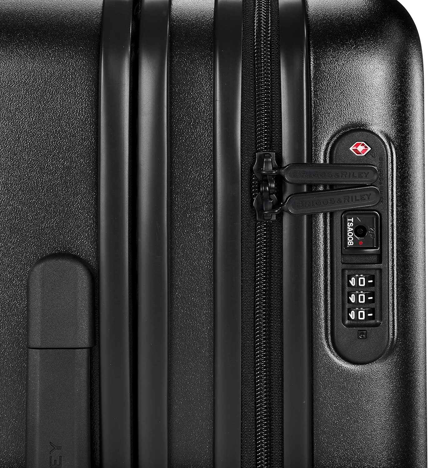 Briggs & Riley Sympatico Hardside International Spinner Luggage, Matte Black, 21-Inch Carry-On