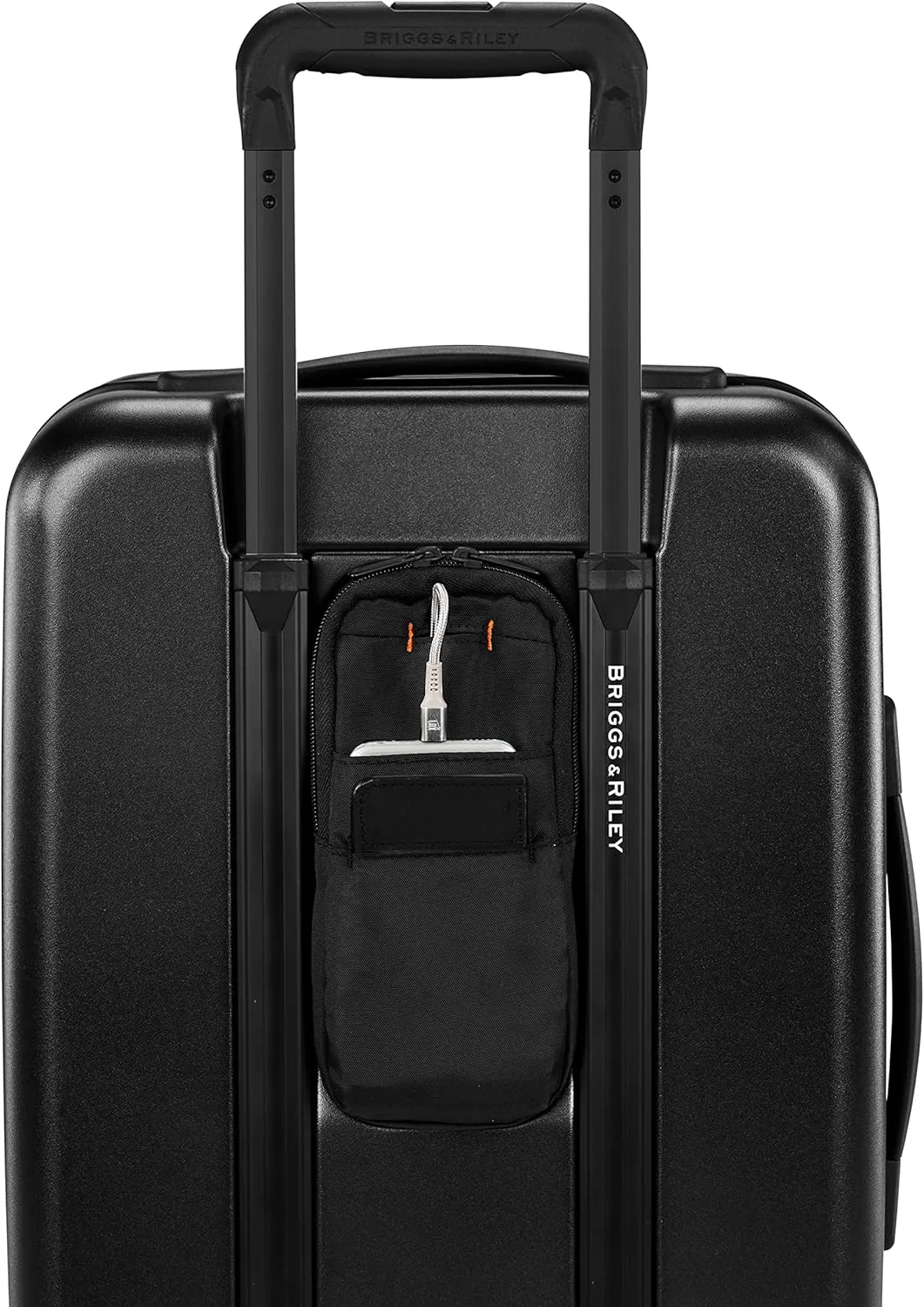 Briggs & Riley Sympatico Hardside International Spinner Luggage, Matte Black, 21-Inch Carry-On