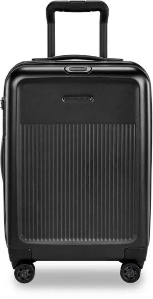 Briggs & Riley Sympatico Hardside International Spinner Luggage, Matte Black, 21-Inch Carry-On