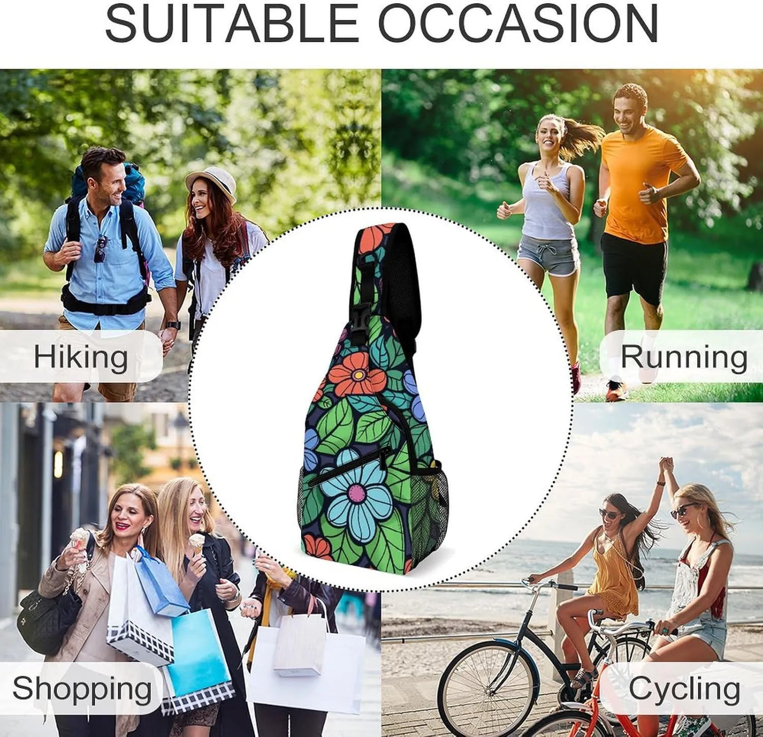 Bright Light Yellow Sling Bag Crossbody Bags Cross Body Bag Fanny Packs Chest Bags Sling Purses for Travel