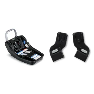 Britax Alpine™ Infant Car Seat Base with ClickTight® & BOB Gear® Wayfinder™ Jogging Stroller Infant Car Seat Adapter, Compatible with Select Britax, Nuna, Cybex and Maxi COSI Infant car Seats