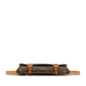Brown Louis Vuitton Monogram Pochette Marelle PM Belt Bag