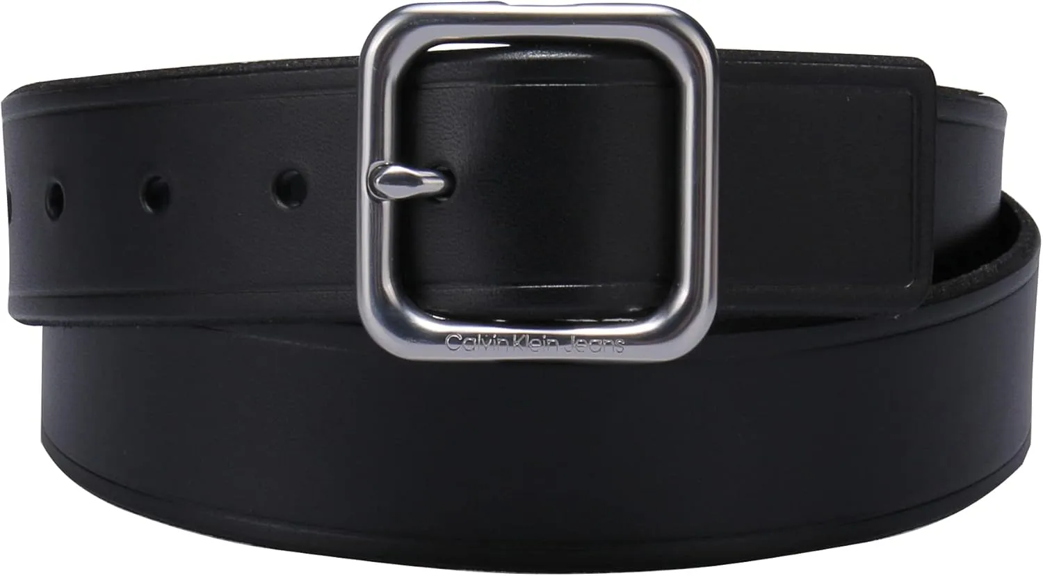 Calvin Klein Women's Square Buckle Classic Fashion Belt for Jeans, Trousers and Dresses