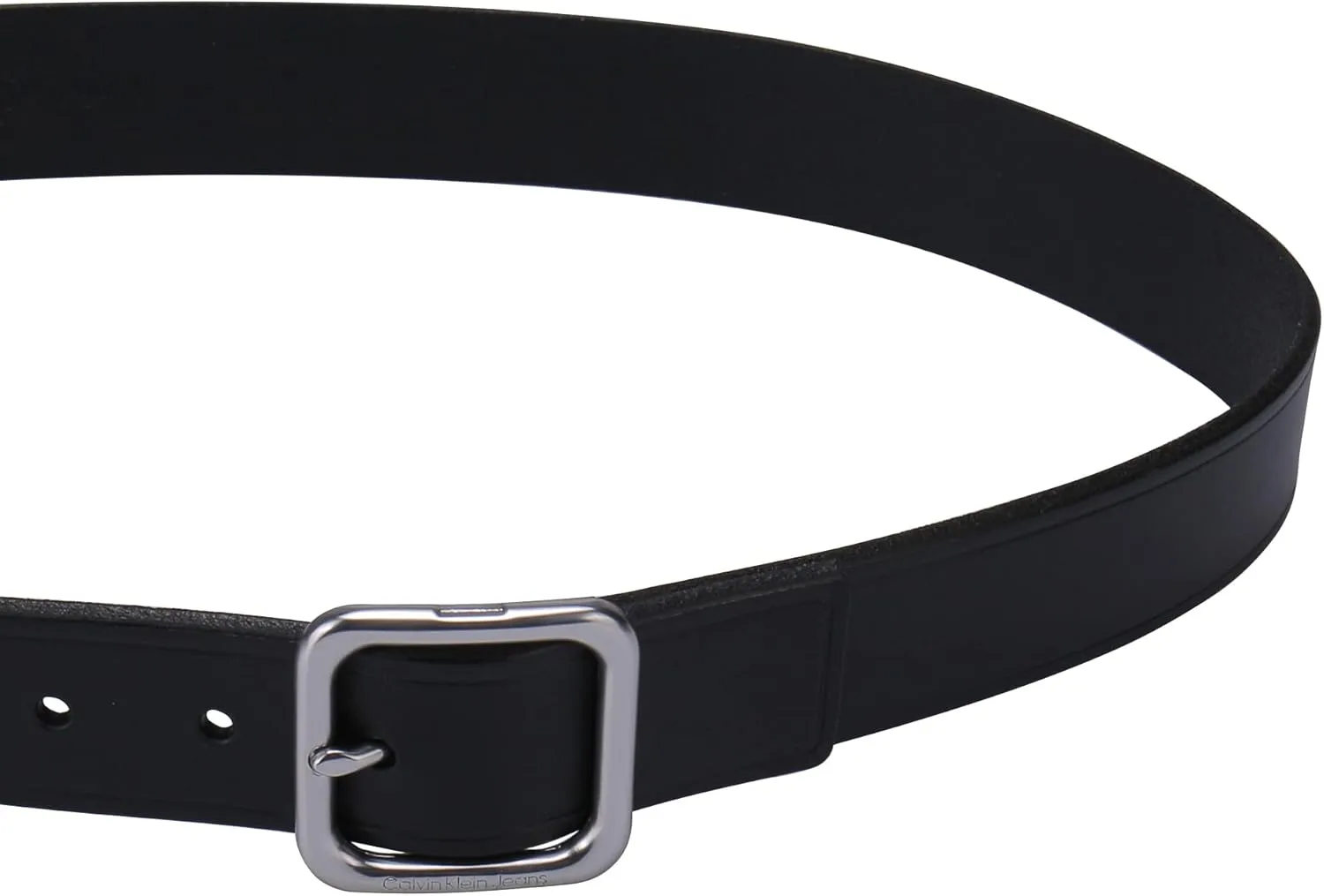 Calvin Klein Women's Square Buckle Classic Fashion Belt for Jeans, Trousers and Dresses
