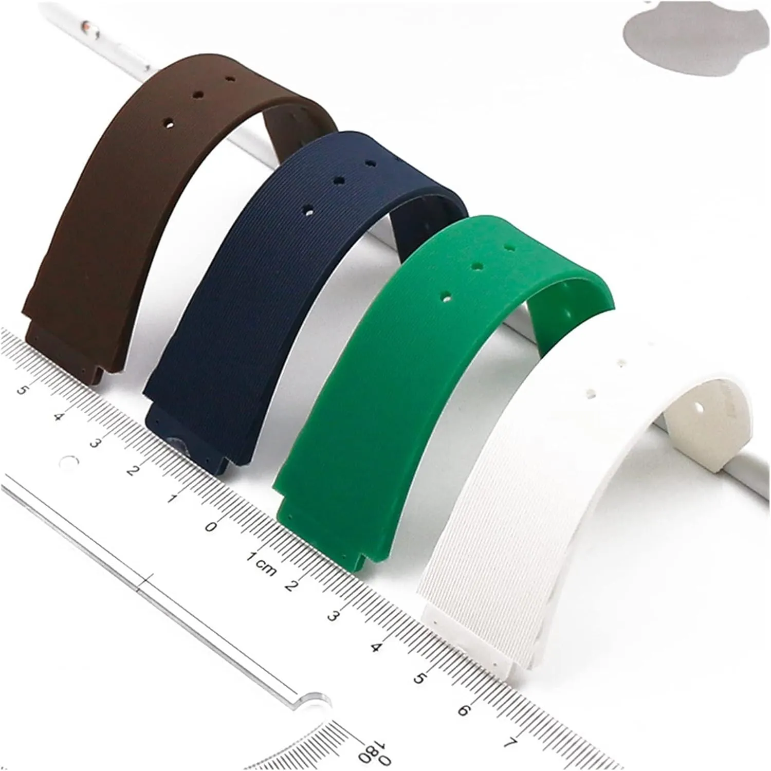 CAREG Watch Accessories Rubber Strap Men Suitable Compatible With Hublot Big Series Silicone Strap Female Waterproof Watch Band Durable