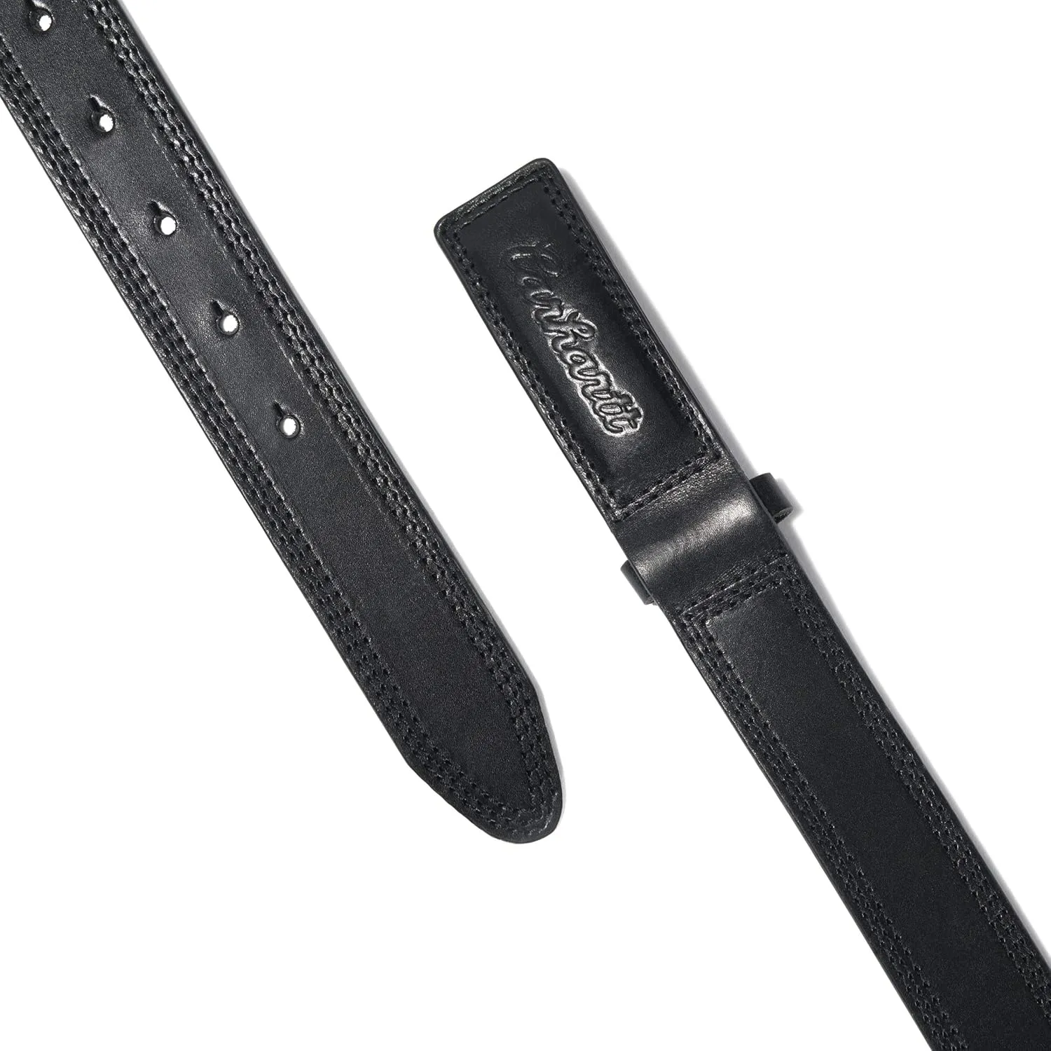Carhartt Men's Casual Bridle Leather Belts, Available in Multiple Styles, Colors & Sizes