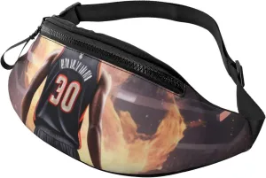 Casual Basketball Printed Fanny Pack,Crossbody Fanny packs for women Men Waist Bag for Running Travel