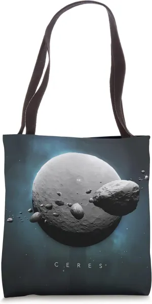 Ceres dwarf planet asteroid belt the orbits mars jupiter Tote Bag