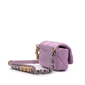 Chanel Quilted Jersey 19 Belt Bag