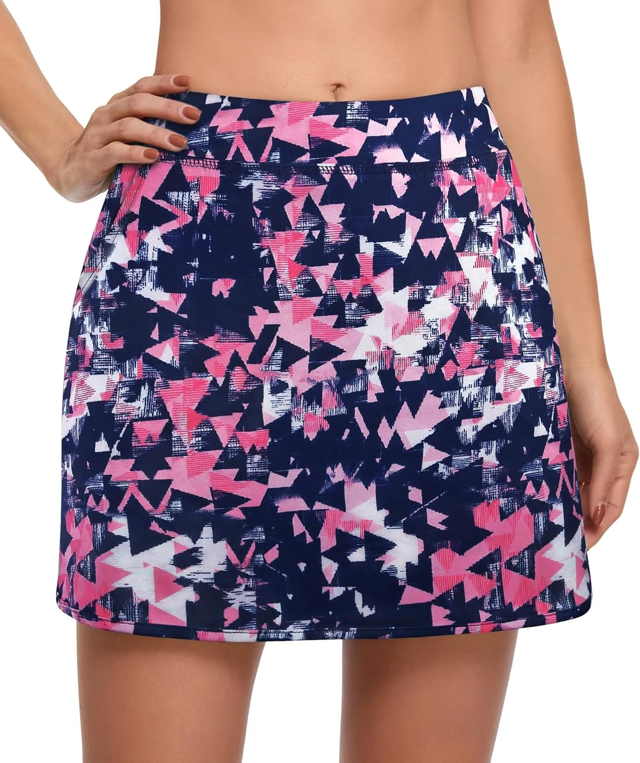 CHICHO Women's Athletic Skirt Tennis Skort with Pockets Golf Skirts Workout Running Sport Skorts