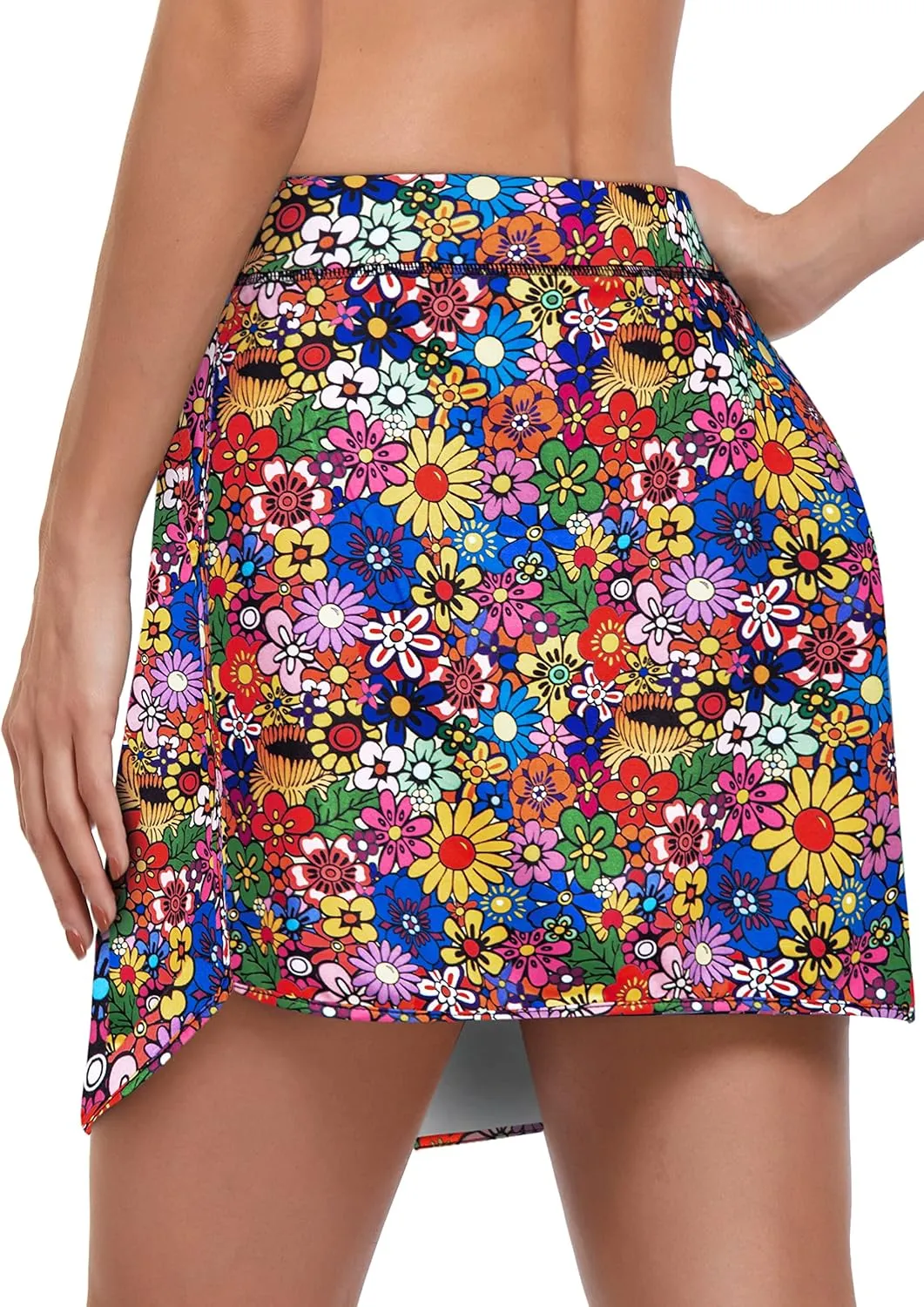 CHICHO Women's Athletic Skirt Tennis Skort with Pockets Golf Skirts Workout Running Sport Skorts