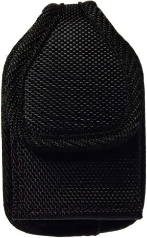 Classic Premium Nylon Pouch Case with Belt Clip for Medtronic Minimed Insulin Pump -Retail Packaging (V2/Black)