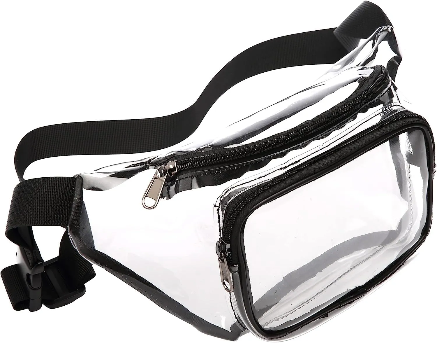 Clear Fanny Pack - Fanny Packs for Women Men Water-resistant Cute Waist Bag Clear Purse Transparent Adjustable Belt Bag for Sports, Travel, Beach, Events, Concerts Bag