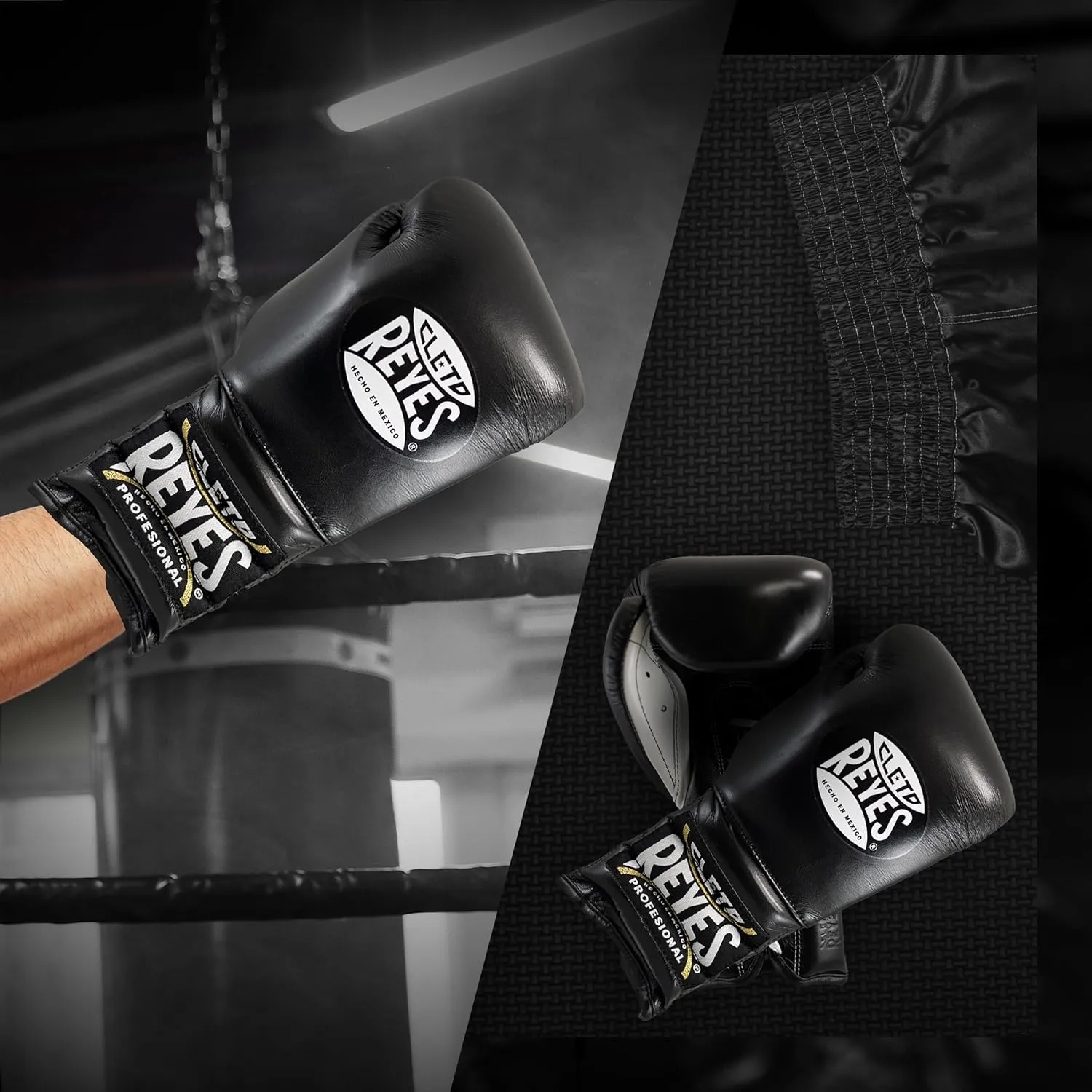 CLETO REYES Traditional Professional Boxing Gloves with Laces for Training, Sparring and Heavy Punching Bags for Men and Women, MMA, Kickboxing, Muay Thai