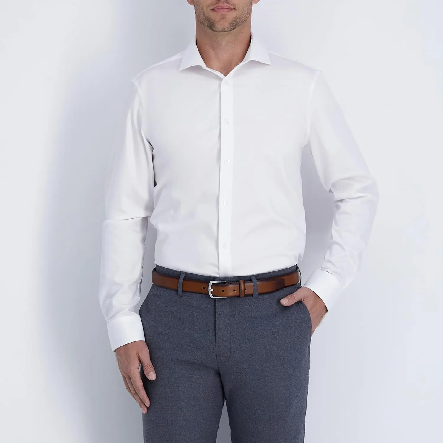 Cole Haan Men's Leather Dress Belt