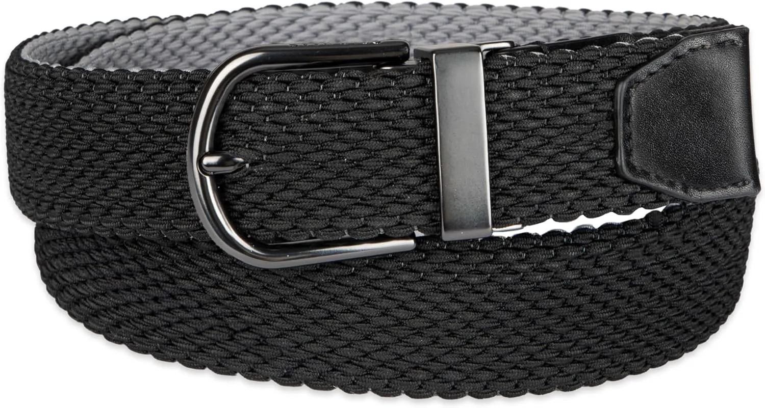 Cole Haan mens Reversible Stretch Fabric Belt