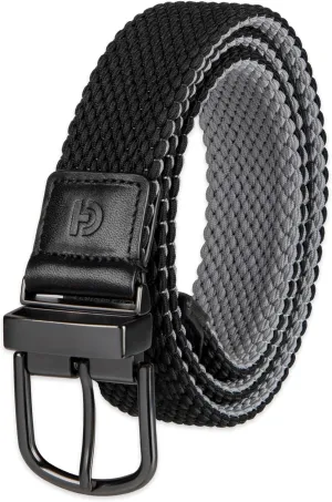 Cole Haan mens Reversible Stretch Fabric Belt