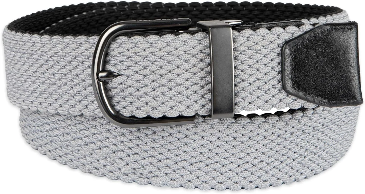Cole Haan mens Reversible Stretch Fabric Belt