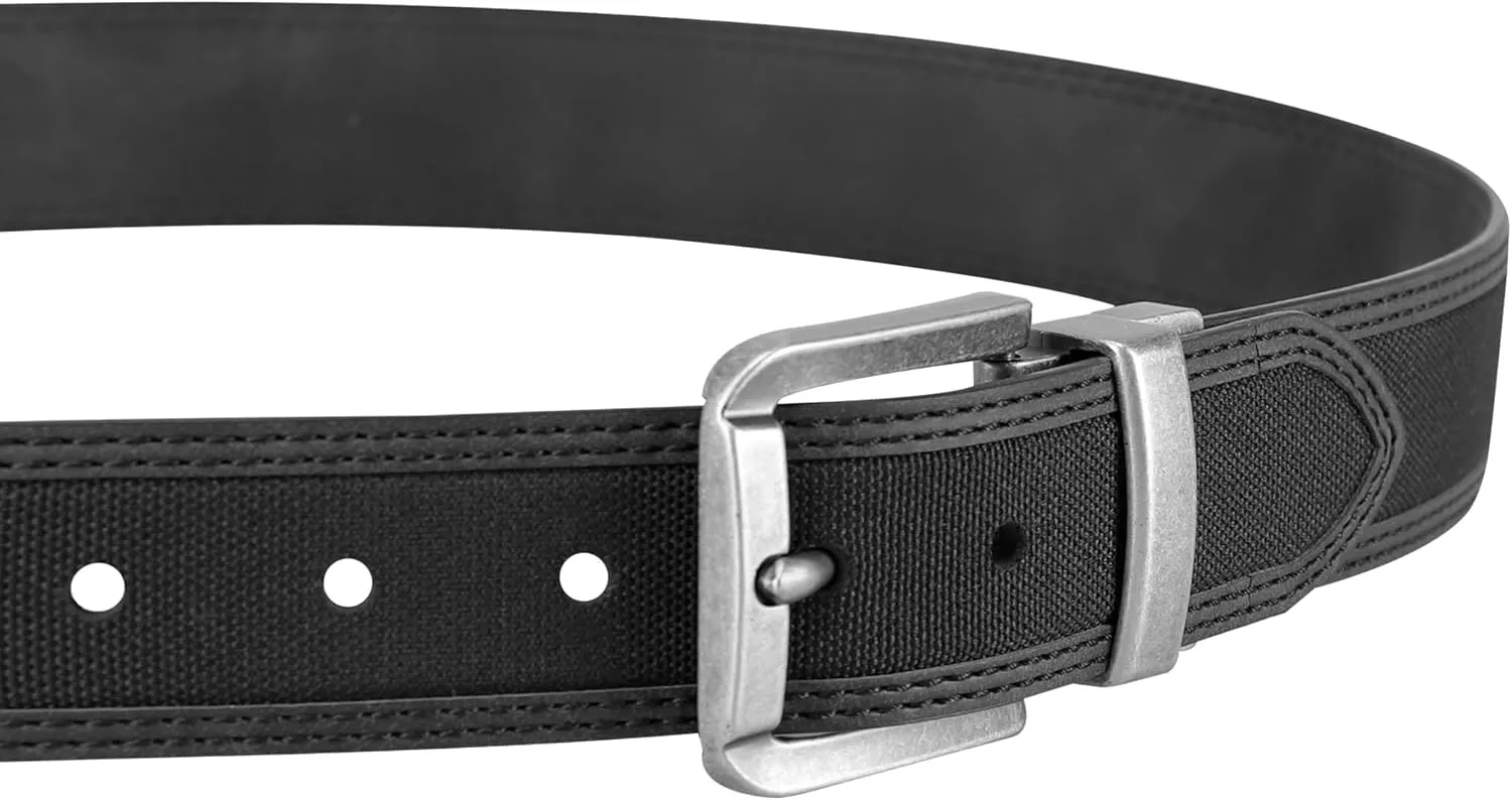 Columbia Men’s Two-In-One Reversible Casual Jeans Belt
