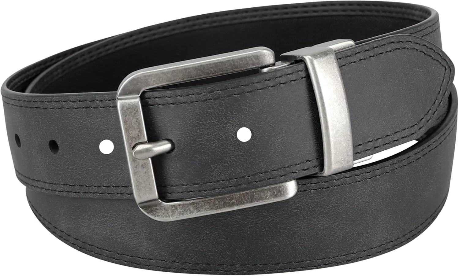 Columbia Men’s Two-In-One Reversible Casual Jeans Belt