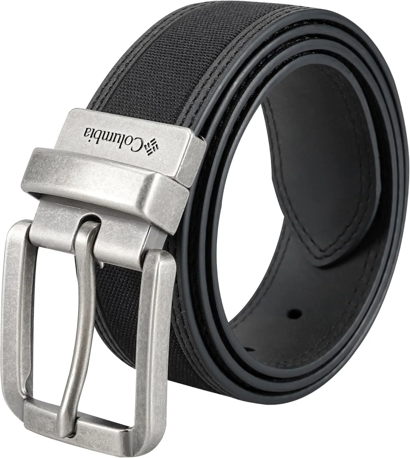 Columbia Men’s Two-In-One Reversible Casual Jeans Belt
