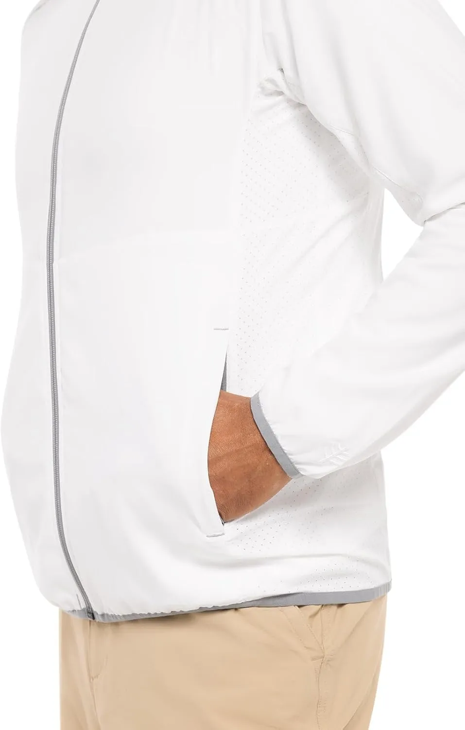 Coolibar UPF 50  Men's Arcadian Packable Sunblock Jacket - Sun Protective