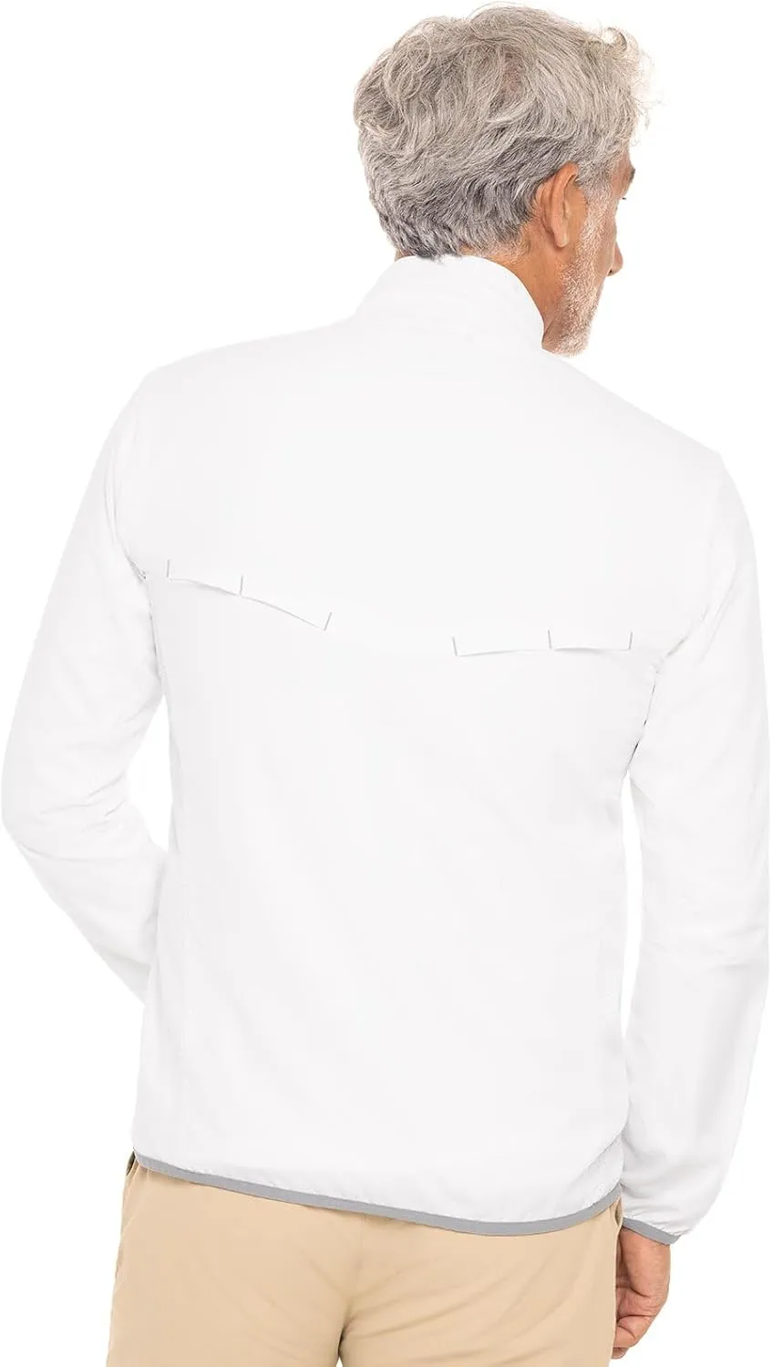 Coolibar UPF 50  Men's Arcadian Packable Sunblock Jacket - Sun Protective