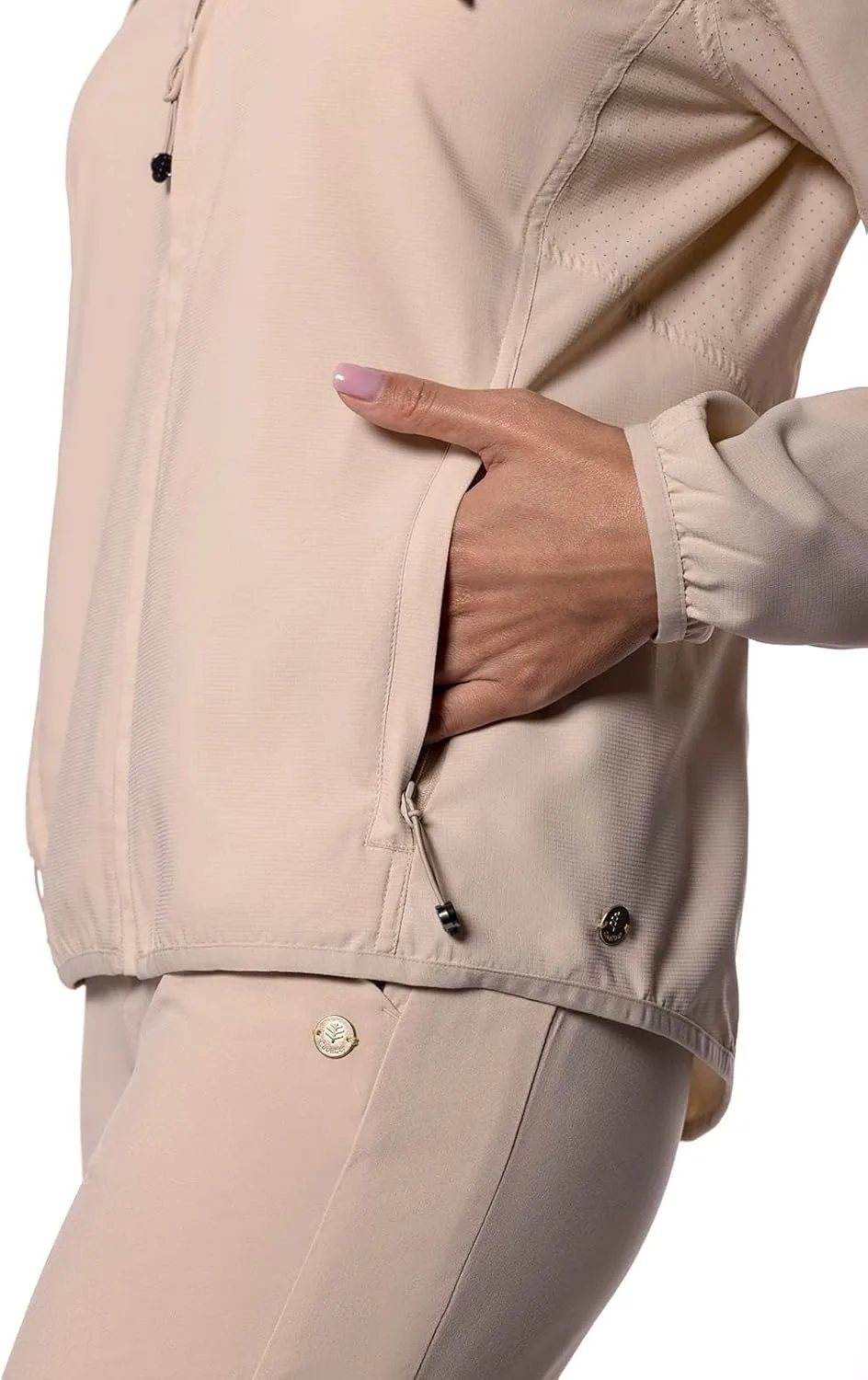 Coolibar UPF 50  Women's Arcadian Packable Sunblock Jacket - Sun Protective
