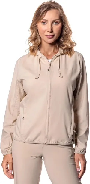 Coolibar UPF 50  Women's Arcadian Packable Sunblock Jacket - Sun Protective