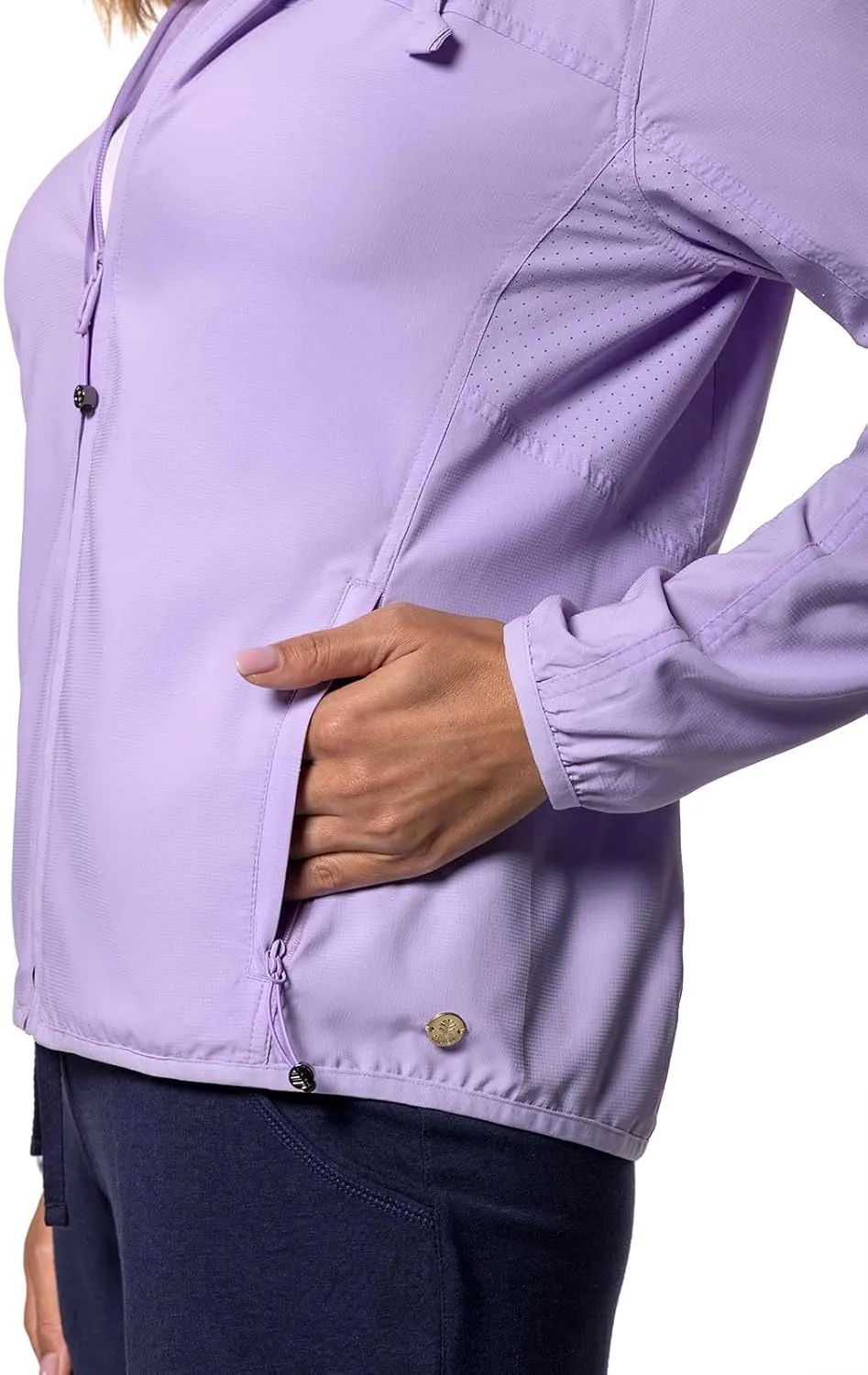 Coolibar UPF 50  Women's Arcadian Packable Sunblock Jacket - Sun Protective
