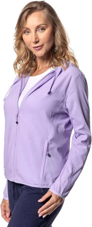 Coolibar UPF 50  Women's Arcadian Packable Sunblock Jacket - Sun Protective