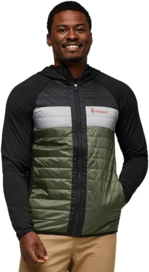 Cotopaxi Men's Capa Hybrid Insulated Hooded Jacket, Black/Fatigue