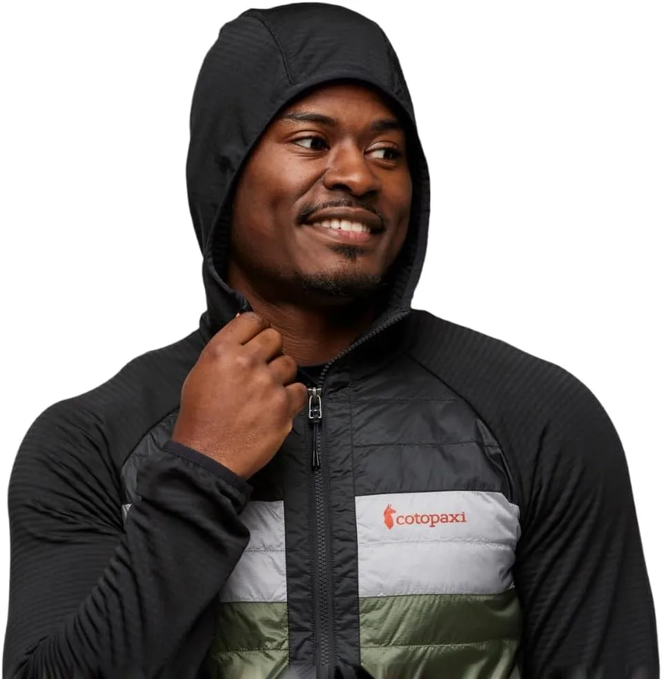 Cotopaxi Men's Capa Hybrid Insulated Hooded Jacket, Black/Fatigue