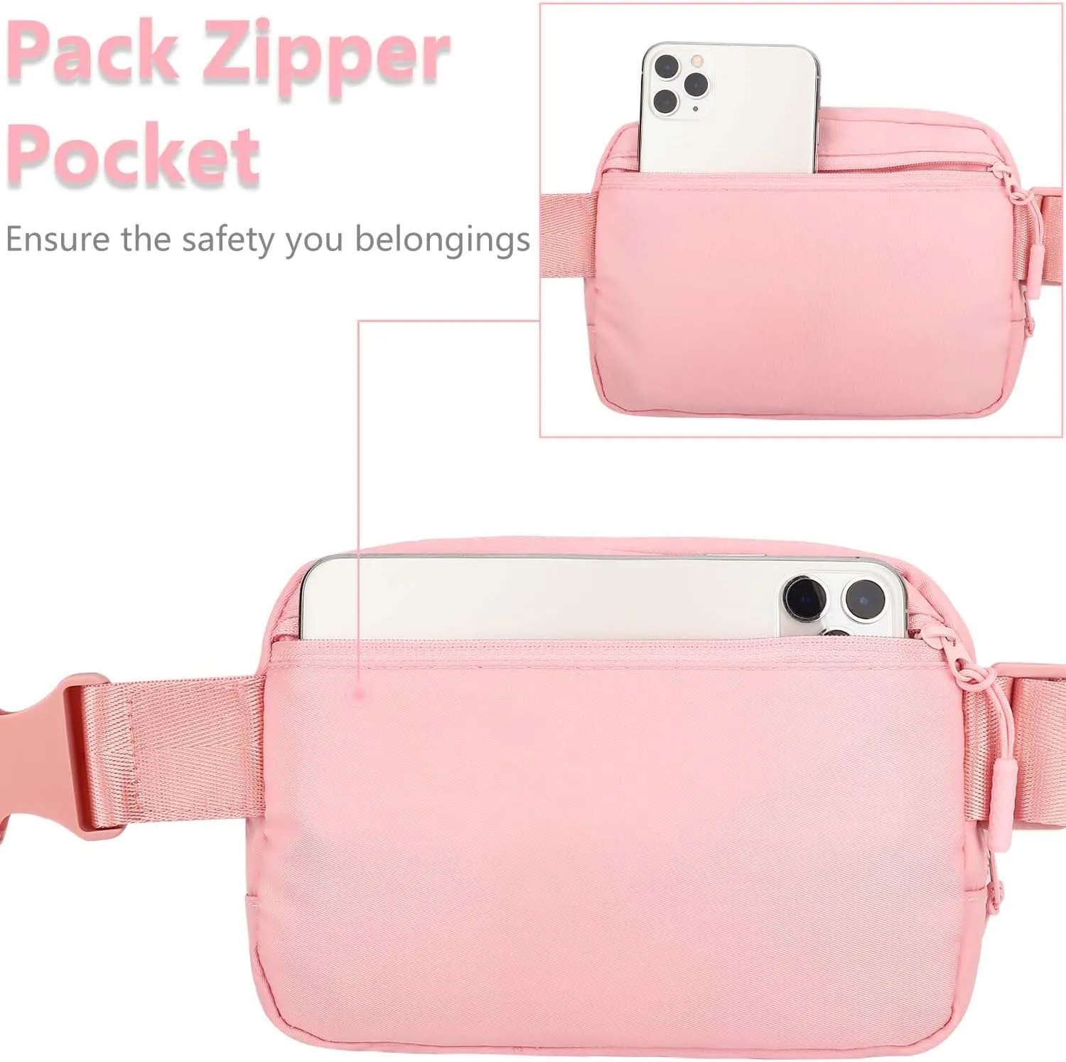 Crossbody Bag Belt Bag Fanny Pack with Initial Letter Patch Cute Stuff Birthday Gifts for Teenager Girls Cool Stuff for Teens Trendy Preppy Stuff for Teen Girls N