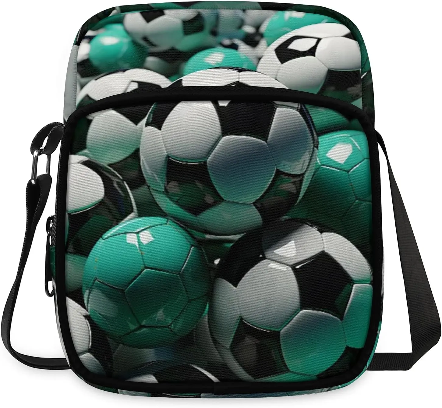 Crossbody Bag Small Sling Backpack Shoulder Bags Chest Pack Cross Body Daypack Artistic Football Belt Purse