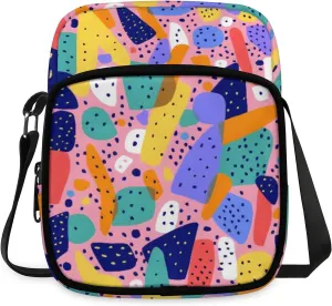 Crossbody Bag Small Sling Backpack Shoulder Bags Chest Pack Cross Body Daypack Basketball Belt Purses