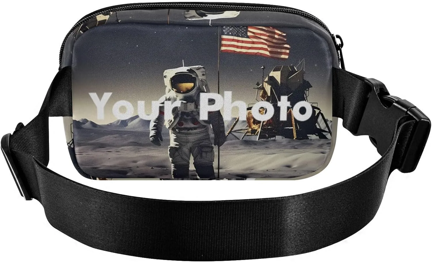 Custom Photo 21341143C Fanny Packs for Women & Men - Belt Bag, Crossbody, Running & Waist Packs