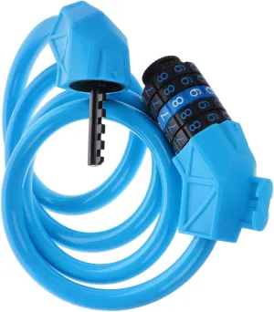 Cycling Password Lock Multi-Function Bike Protection Lock Portable for Outdoor Use