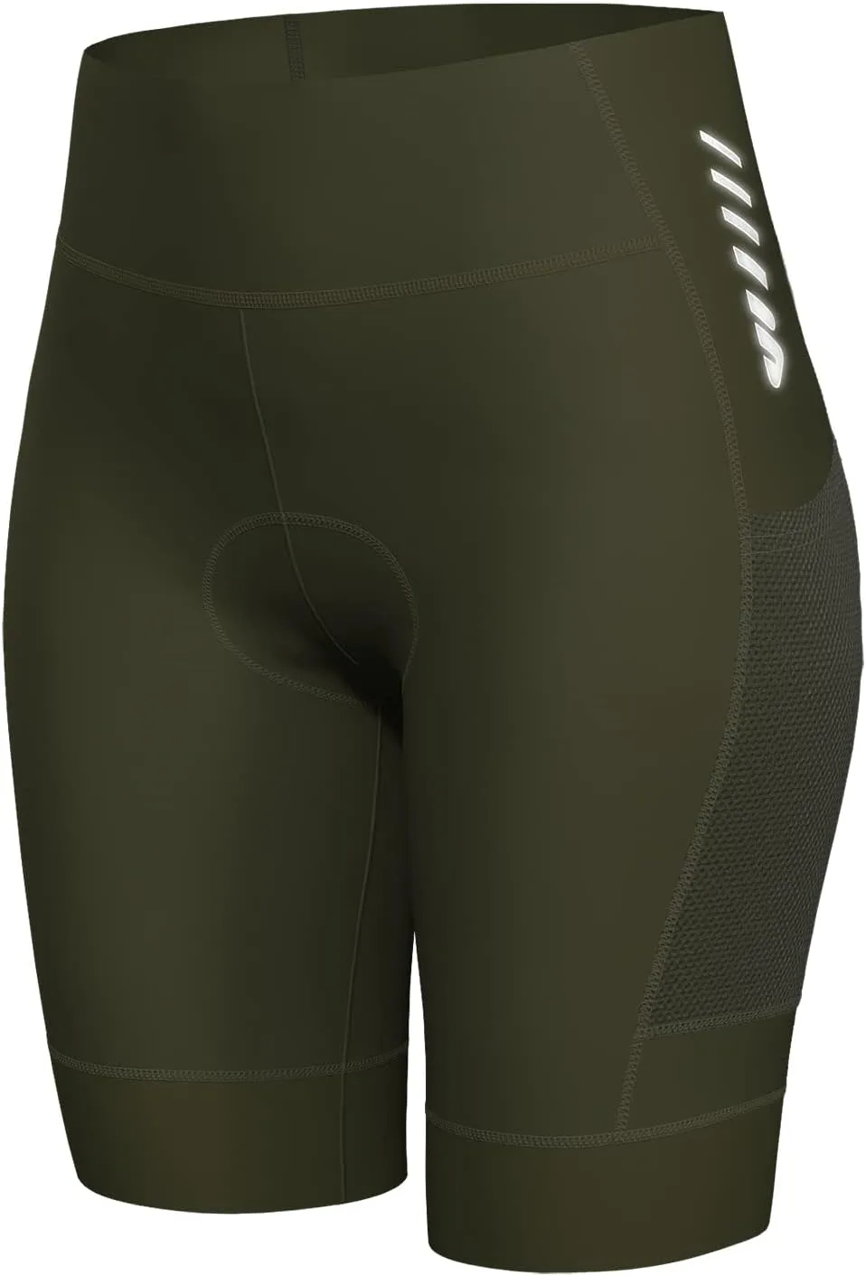 Cycling Shorts Women Padded Bike Shorts Womens with Padding 3D Gel Pad Bicycle Biking Cargo High Waist Ergonomic