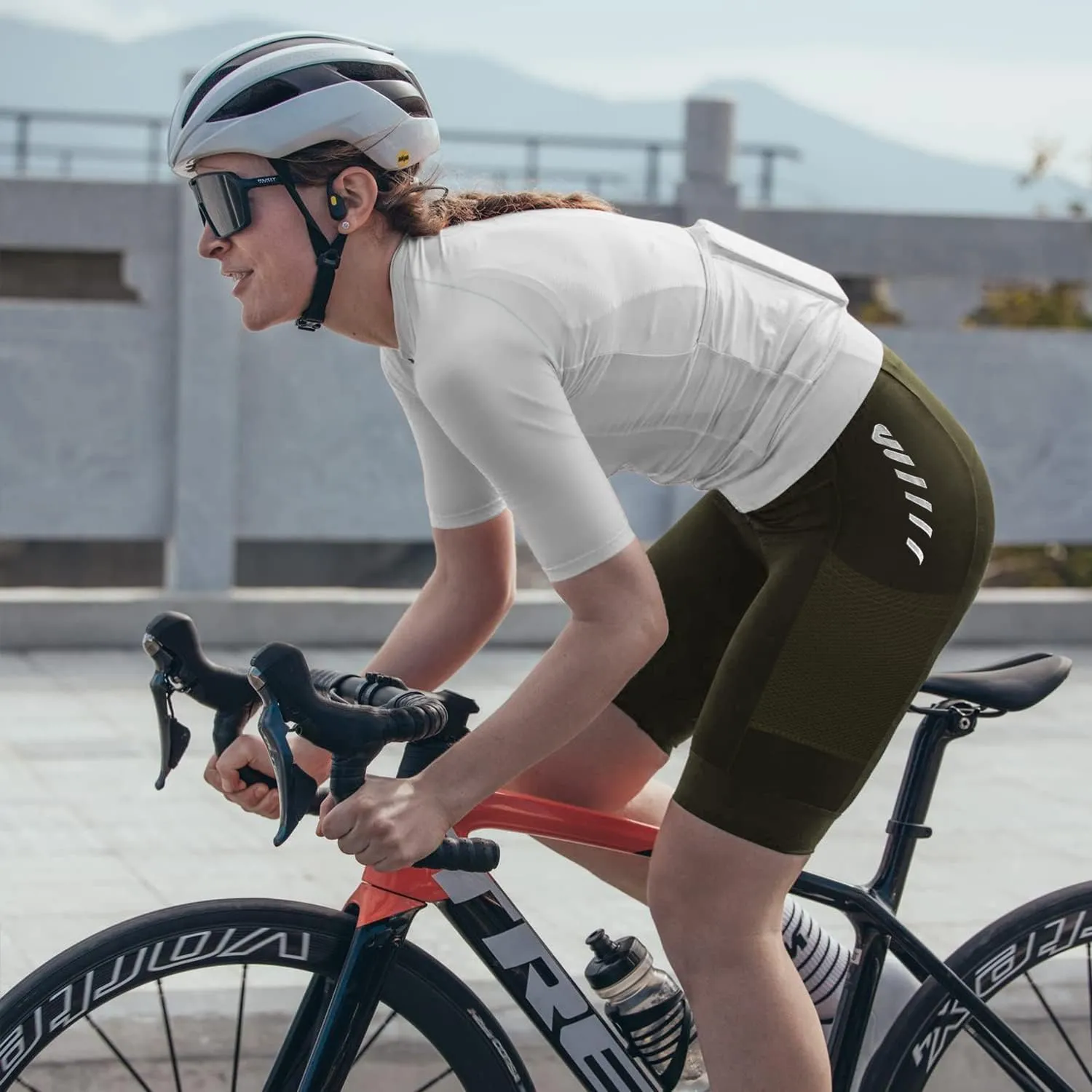 Cycling Shorts Women Padded Bike Shorts Womens with Padding 3D Gel Pad Bicycle Biking Cargo High Waist Ergonomic