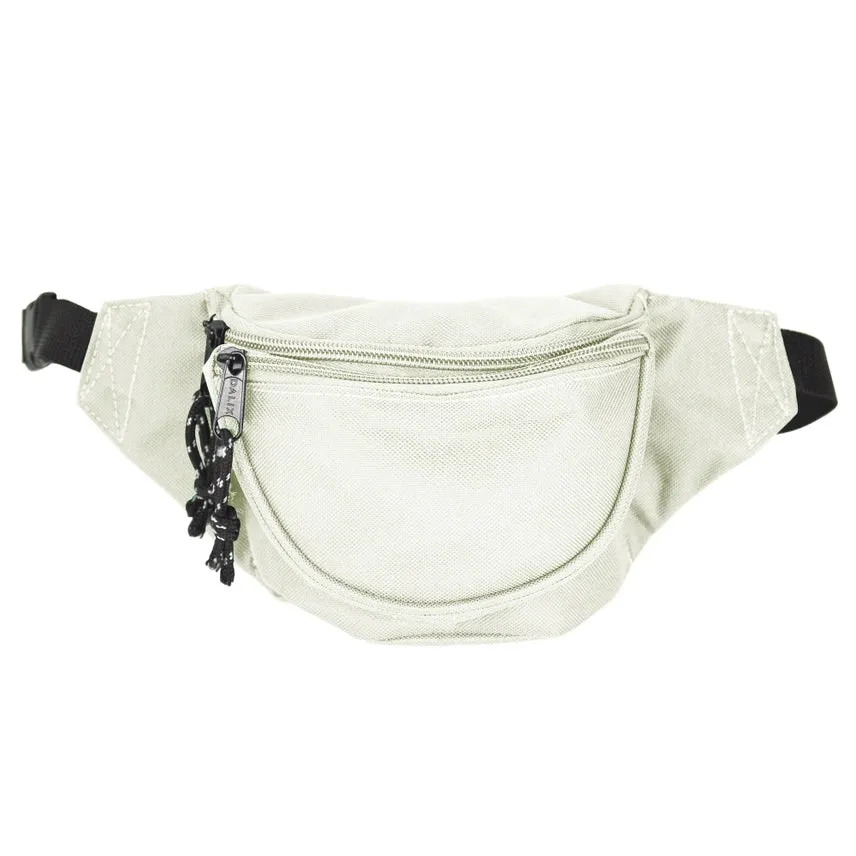Dalix Fanny Pack with 3 Pockets Traveling Concealment Pouch