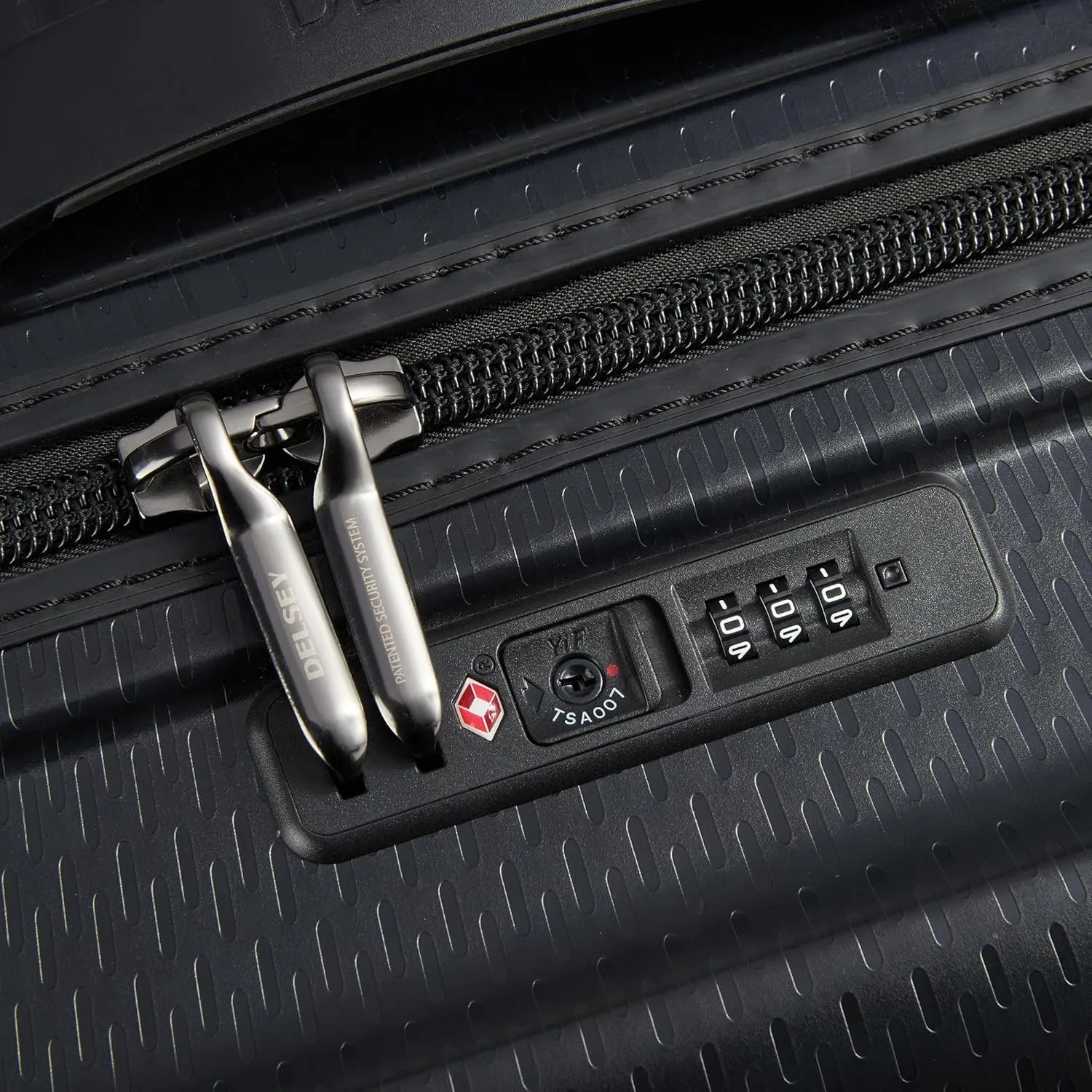 DELSEY PARIS Turenne Hardside Luggage with Spinner Wheels, Black, 2-Piece Trunk Set (19/27)