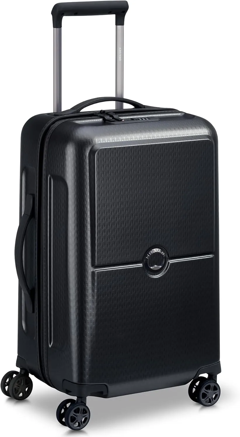 DELSEY PARIS Turenne Hardside Luggage with Spinner Wheels, Black, 2-Piece Trunk Set (19/27)