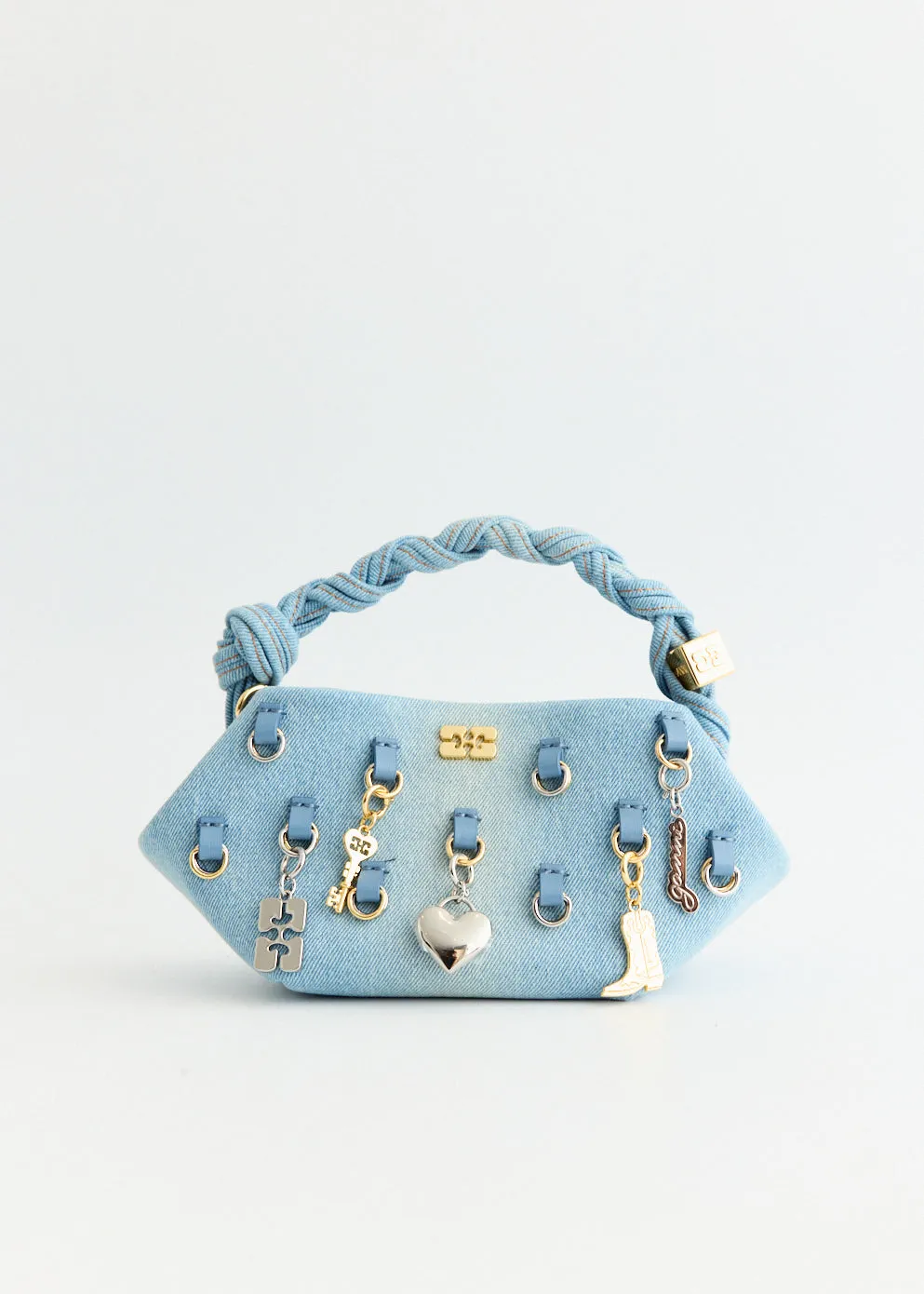Denim Charms Bou Bag Mini